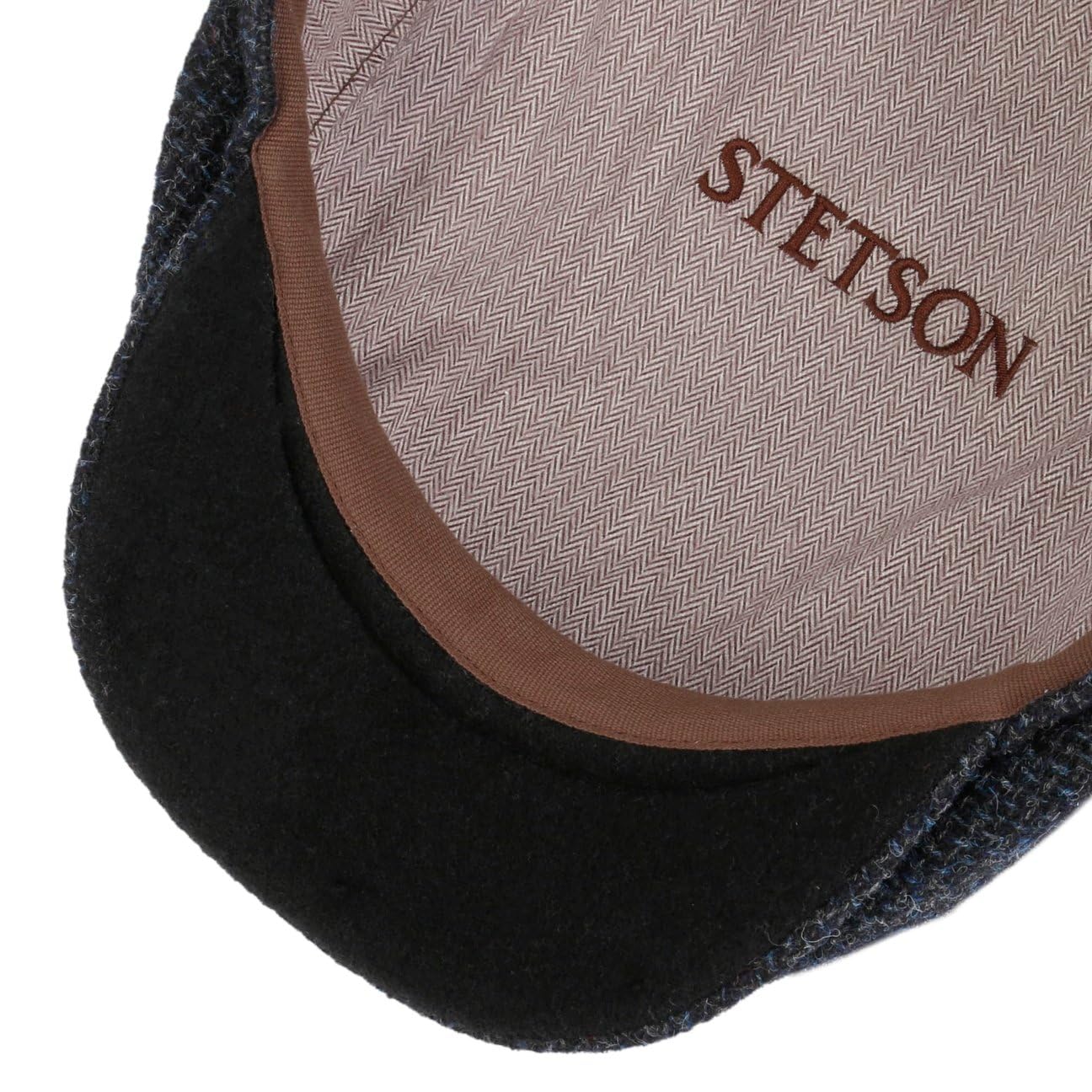 Stetson Męska czapka Medora Wool - Made in the EU Płaska czapka z daszkiem, daszek jesień/zima jesień zima