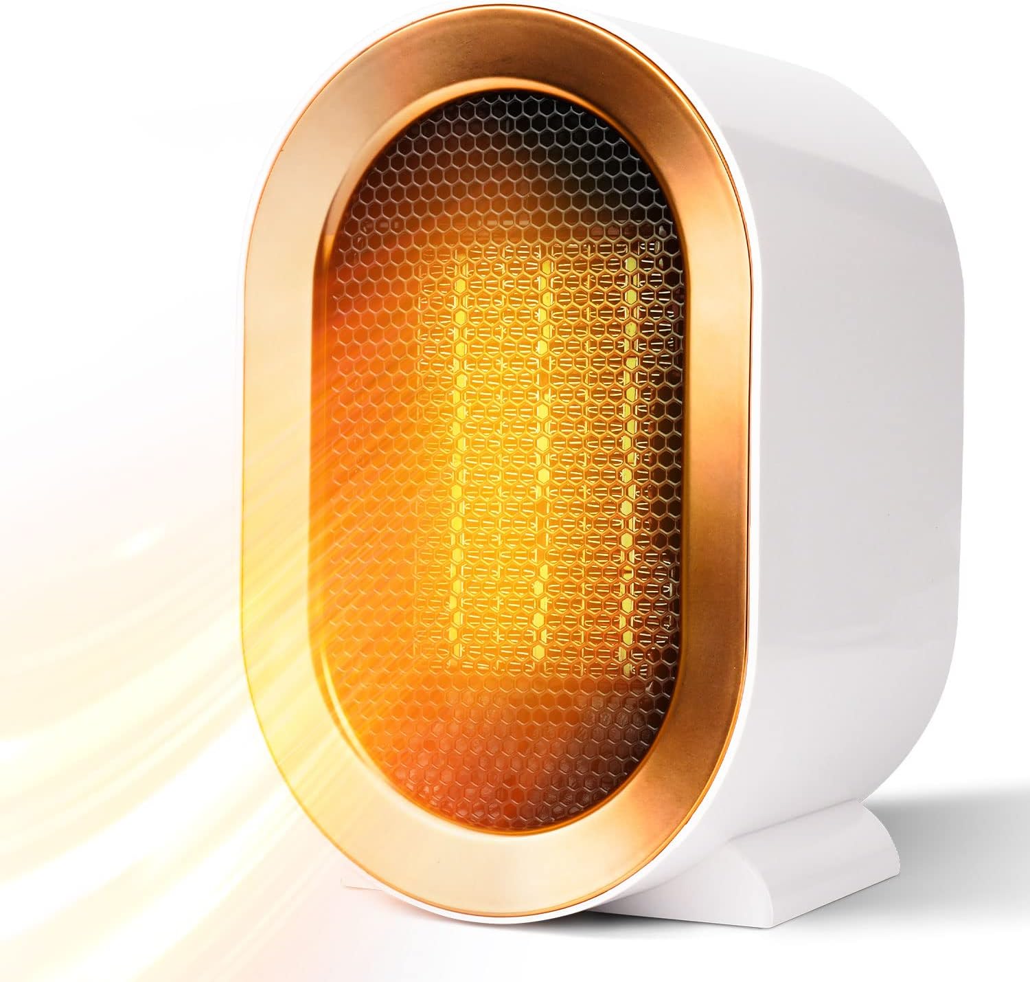 1200W Electric Heater, Low Energy Space Heater, Portable Room Heater