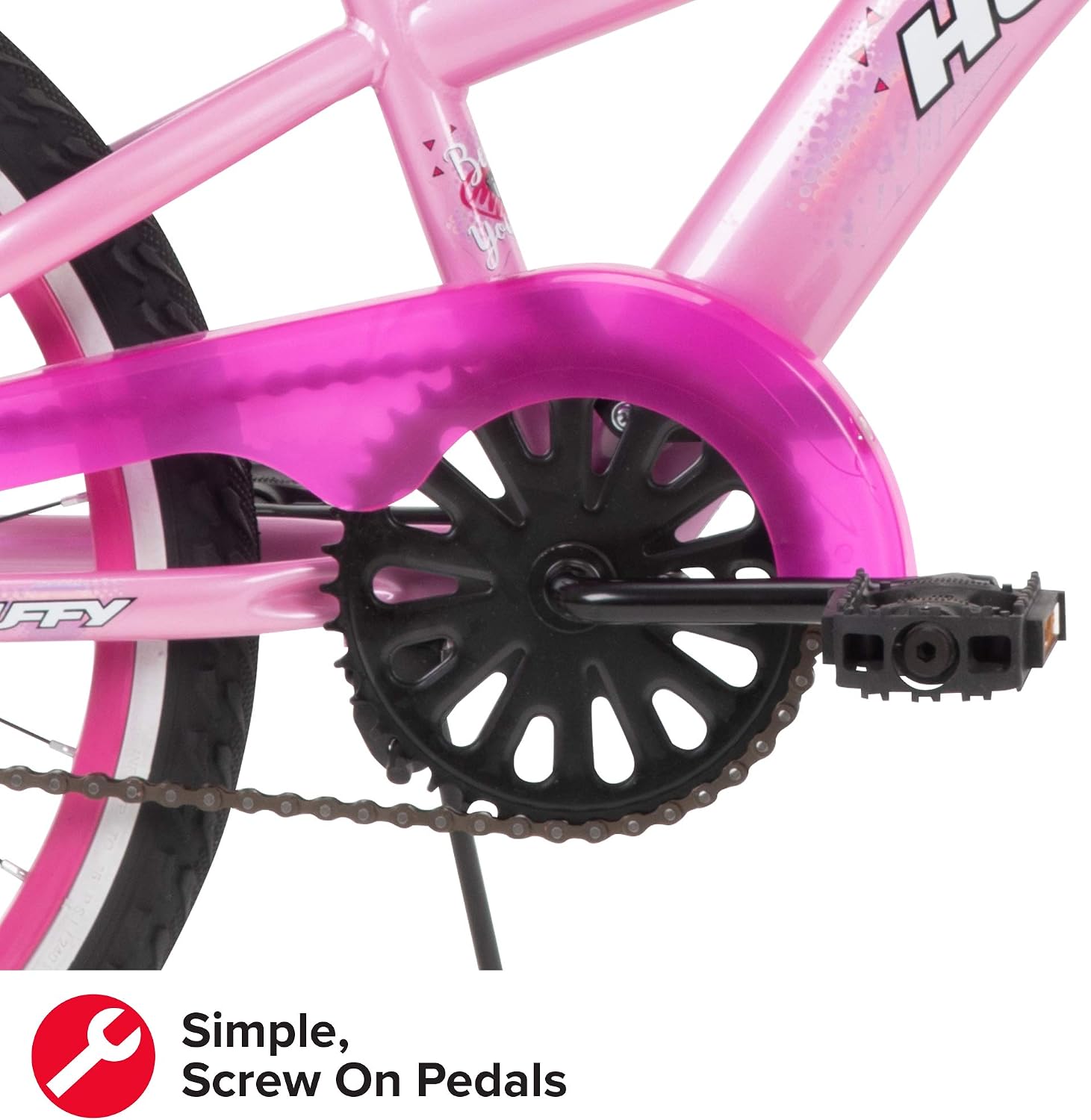Go Girl 20" Girls Pink Quick Connect