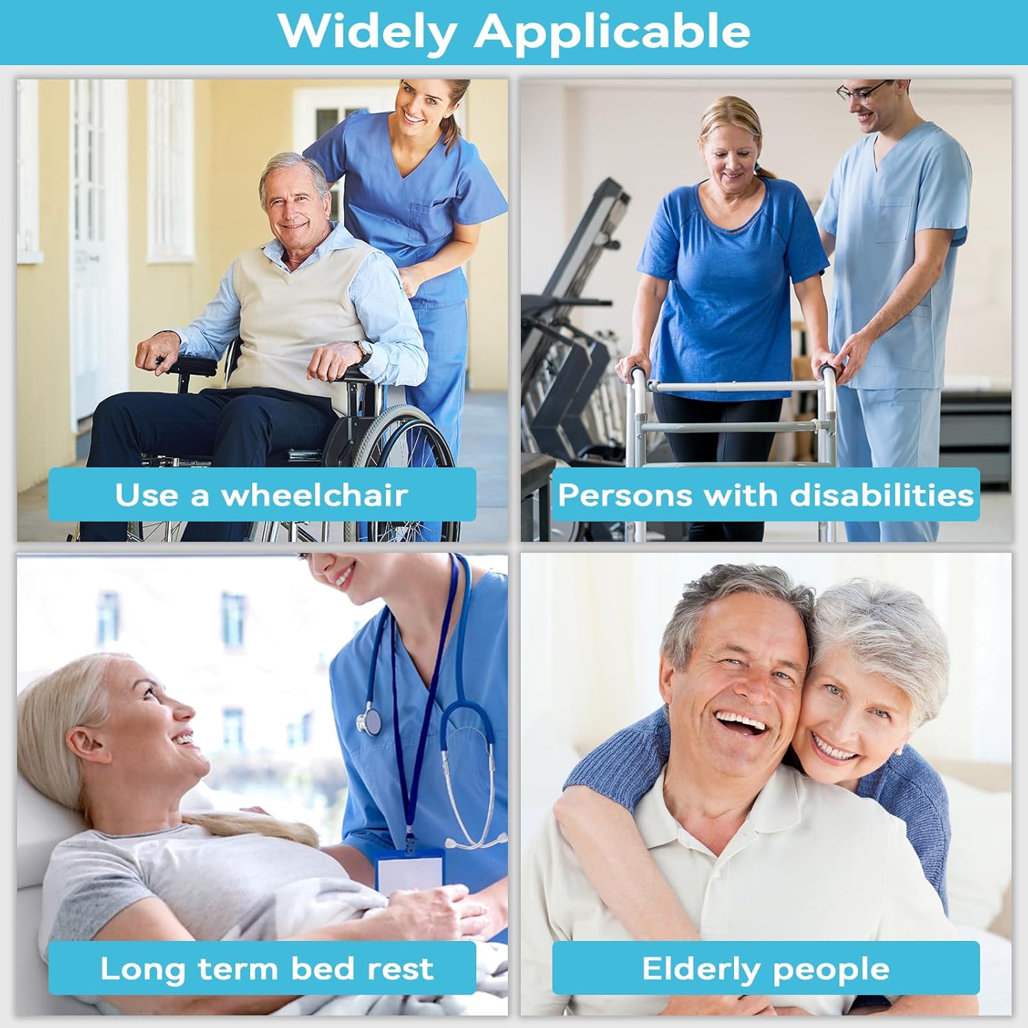 Transfer Sling for Elderly, Padded Assist Gait Belt, Heavy Duty Patient Lift with Straps, Mobility Standing and Lifting Aid for Elderly, Injured, Disabled - Safely Move from Wheelchair and Bed