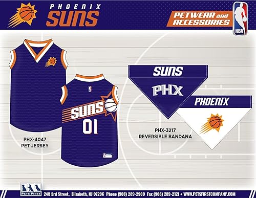 Miniatura 25 de Pets First NBA - Camiseta para perro de Toronto Raptors, camiseta sin mangas, camiseta de baloncesto para mascotas, talla S (RAP-4047-SM)