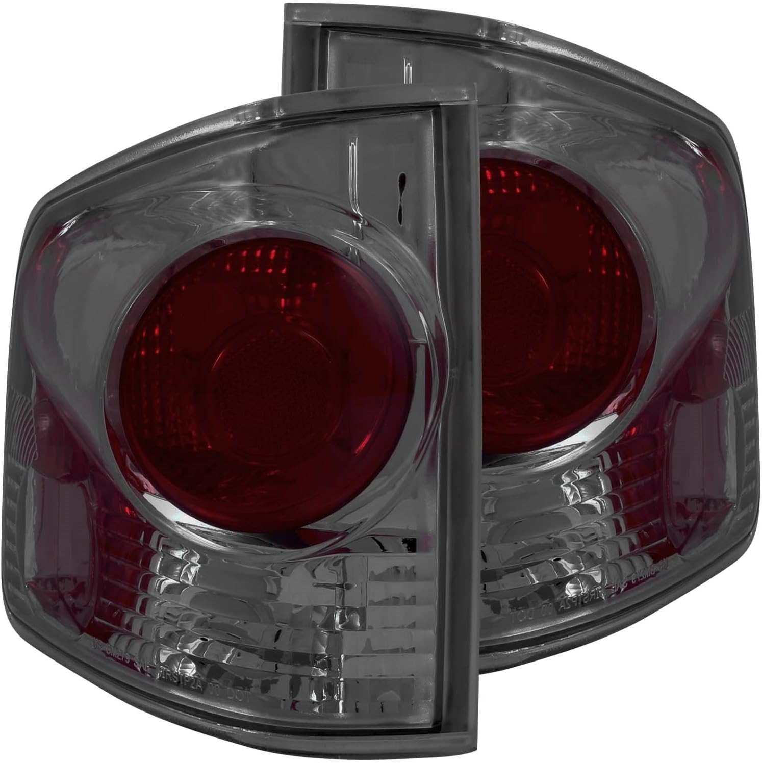 Anzo USA 211032 Chevrolet S10 3D Style Chrome Tail Light Assembly - (Sold in Pairs)