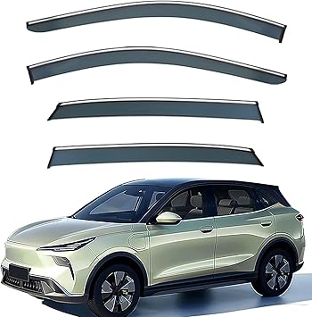 Window Visors Rain Guards for Bestune Yueyi 03 MK1 2025 Side Window Deflectors,Vent Visors Guard Deflector Shade Vent Shield