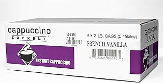 French Vanilla Instant Cappuccino Mix 6 x 2 lbs