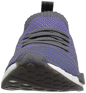 Amazon.com | adidas Originals Men's NMD_R1 STLT Primeknit Running Shoe,  Hi-Res Blue/Black/Chalk Coral, 7.5 | Fashion Sneakers