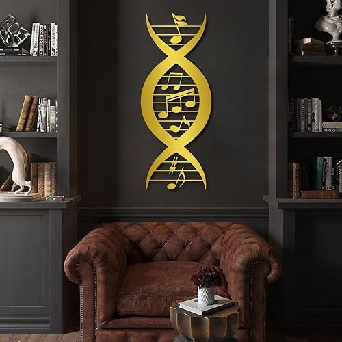 Miniatura 4 de Tawinone Notas musicales para colgar en la pared, notas musicales de metal para pared, notas musicales, decoración de pared, decoración de letrero