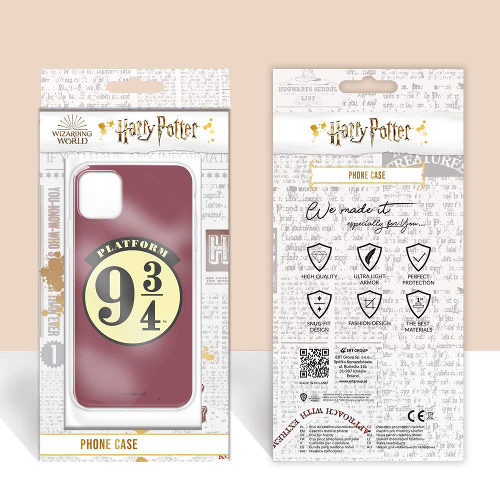 ERT GROUP Harry Potter Handyhülle Für IPhone 11 – Offiziell Lizenziert, Aus TPU, Mit Platform 9 3/4 Design