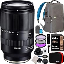Tamron 18-300mm F/3.5-6.3 Di III-A VC VXD Zoom Lens for Sony E-Mount APS-C Mirrorless