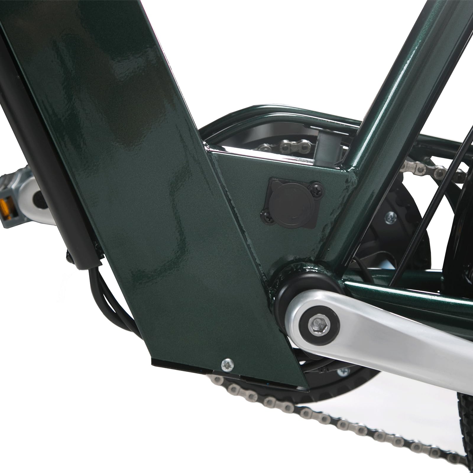 cysum 250W Vélo électrique Urbain Femme, 26" Ville Ebike 7 Vitesses, Banlieue City Electric Bicycle Classique, Pédalage Assisté, Batterie 36V 10Ah, Portée 60-80km, Frein à Disque