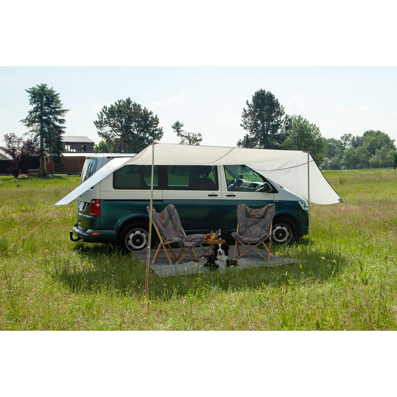 Toldo Mauritius XXL, 560 x 300 cm, para caravana, autocaravana, autobús
