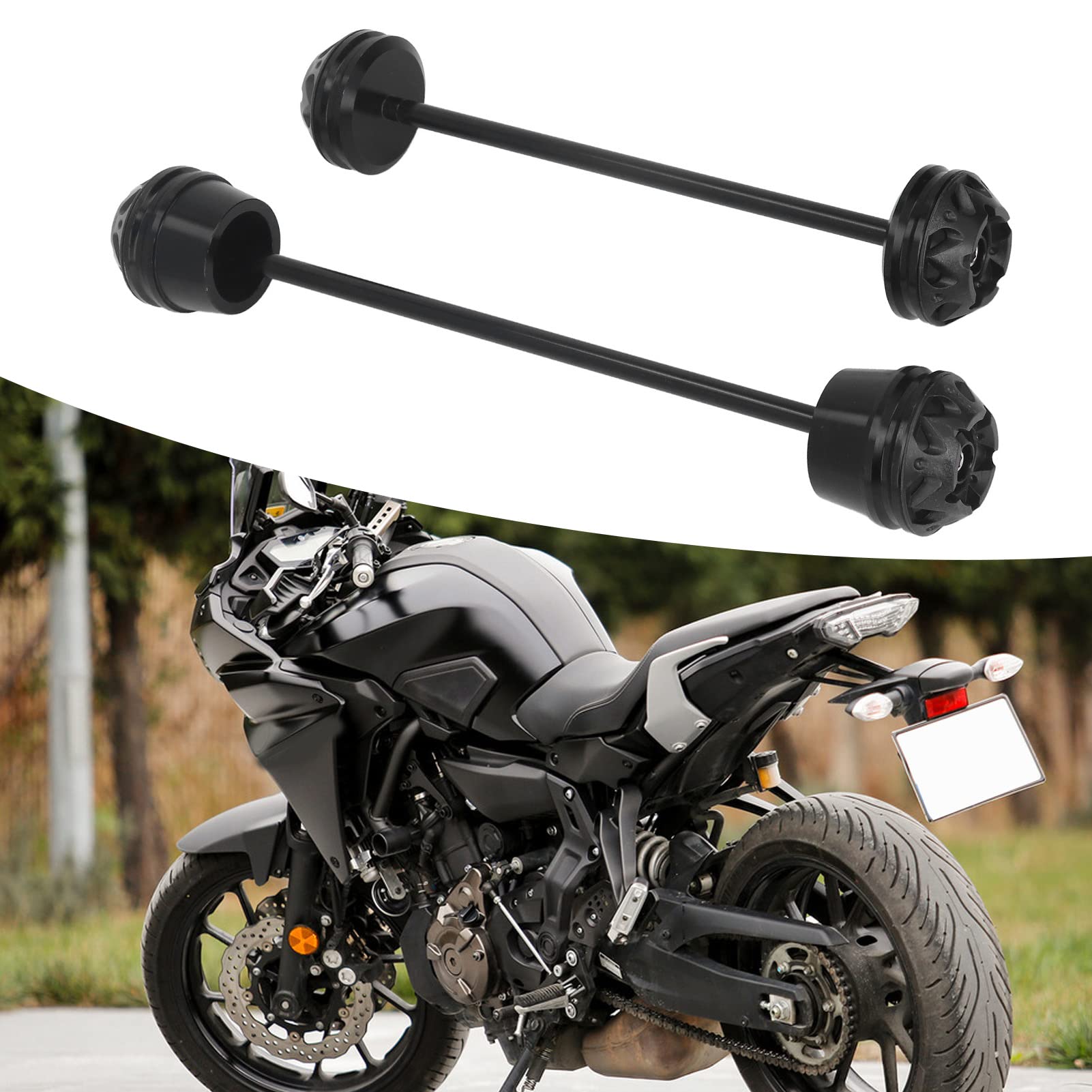 Osłona Przeciwwyporzeniowa Koła Motocyklowego do MT 07, 2 SZT