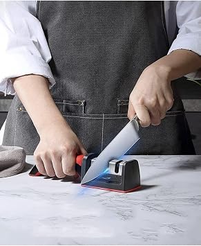 Profesyonel Kurban Bıçak Bileme Aleti 3 Açılı Elmas Uçlu Satır Bıçak