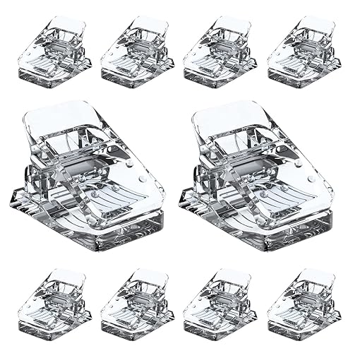 10 pinzas de uñas para extensión rápida de construcción de uñas de plástico para extensión de dedos UV LED para bricolaje manicura arte de uñas