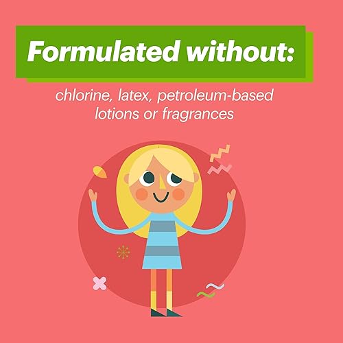 Miniatura 4 de Babyganics Pañales, talla 1, 34 unidades, pañales ultra absorbentes, 2 paquetes