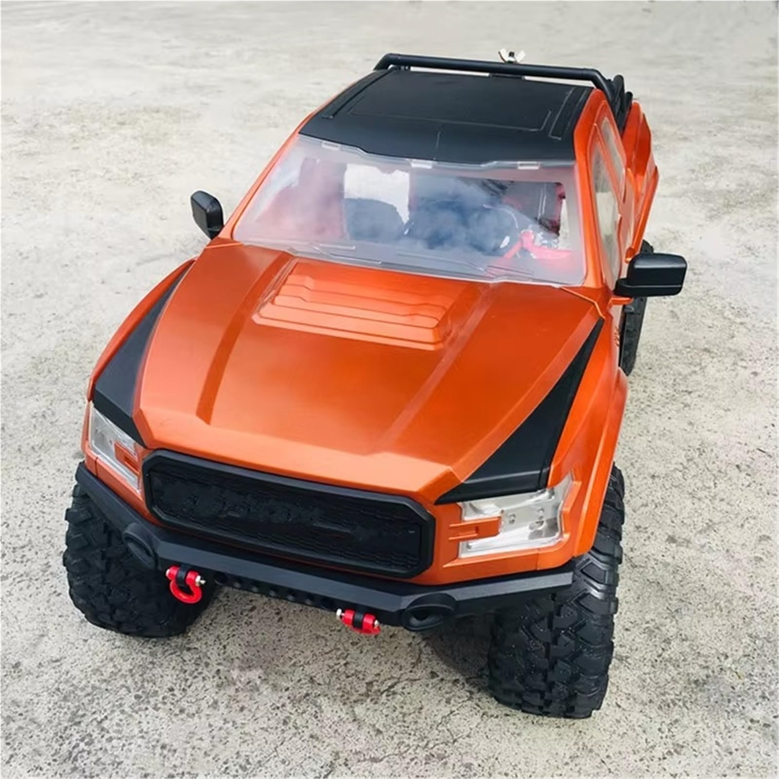 Paraurti RC per Traxxas per TRX4 1/10 RC Crawler Car, Set di Paraurti Anteriore E Posteriore Plastica, Parti Aggiornamento, Accessori