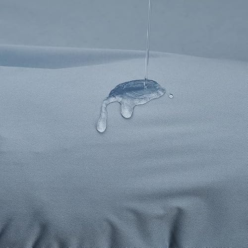 Hudson Comfort Water Resistant Papasan Cushion Cover - Soft Microfiber Zippered Papasan Slipcover - Wrinkle Free And Machine Washable - Outdoor And Indoor Use (55 Inch, Gray) #TOP7