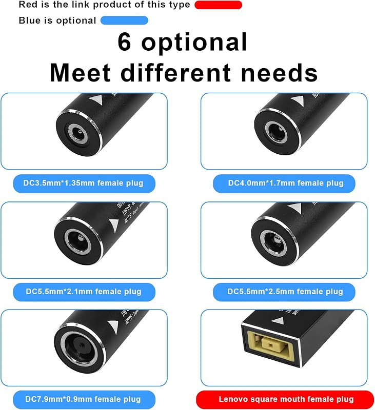 GINTOOYUN PD65W Lenovo Négyzetes USB-C Töltőkábel Laptopokhoz, Telefonokhoz és Tabletekhez - 18cm Univerzális Adapter 65W Teljesítménnyel