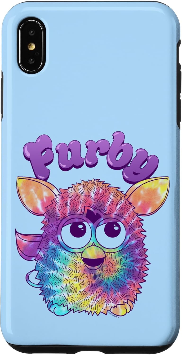 iPhone XS Max Furby Tie Dye Portrait Case