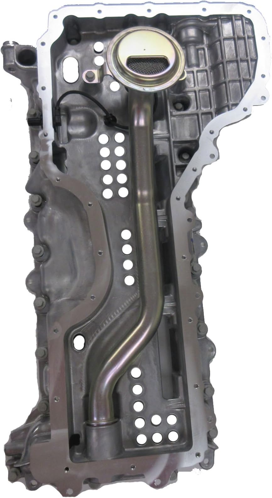 EPP GMDU-1397 Replaces OEM 12671399 Duramax 6.6 Upper Engine Oil Pan w Low Oil Sensor & Pickup Tube