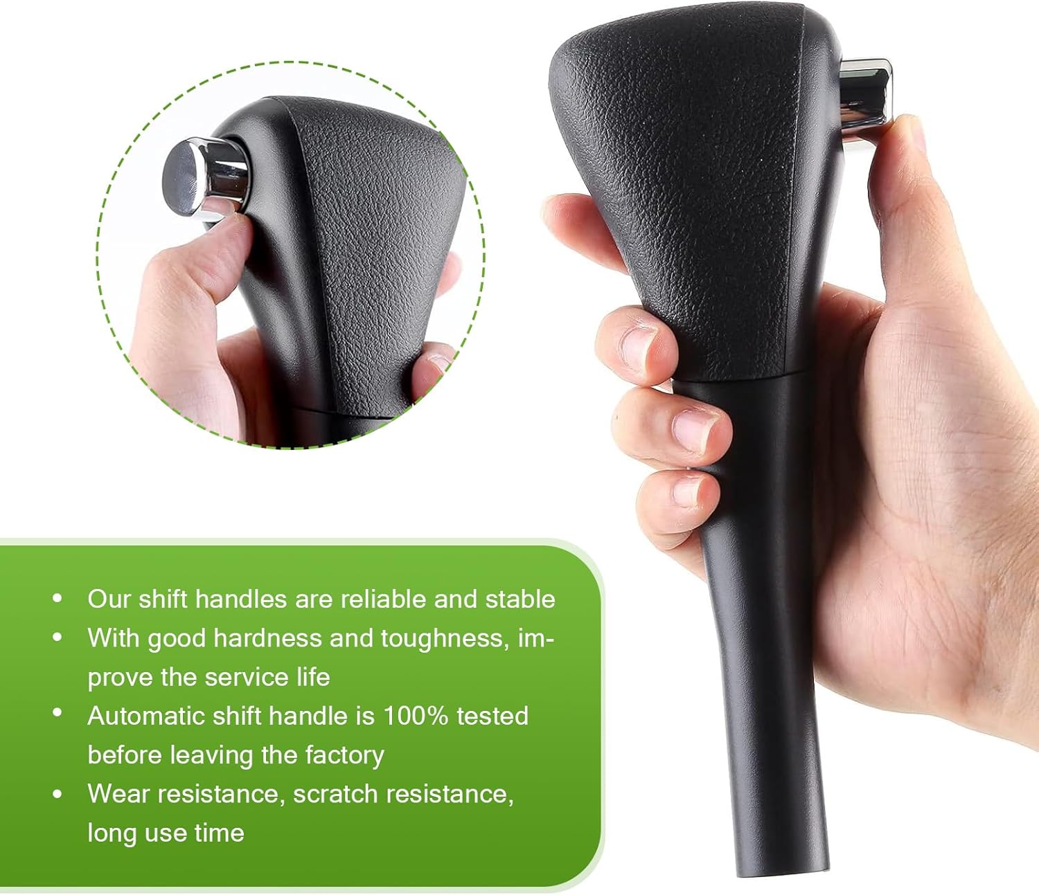 1 pomo de cambio de marchas para automóvil, resistente al agua, accesorios para palanca de cambio automático, compatible con Accord 2003-2006, OEM #54130-SDA-A84ZB - imagen 2