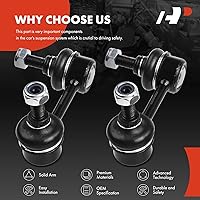 Vista 6 de A-Premium 2 x enlaces de barra estabilizadora trasera, Barras estabilizadoras compatibles con Honda CR-V 2007-2017