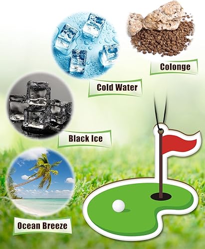 Miniatura 2 de Ambientadores de aire para coche de golf, accesorios colgantes, ambientador perfumado, decoración interior de la habitación para amantes del golf,