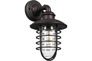 Design House 588970-BRZ Stevenson Rustic Industrial Wall Light