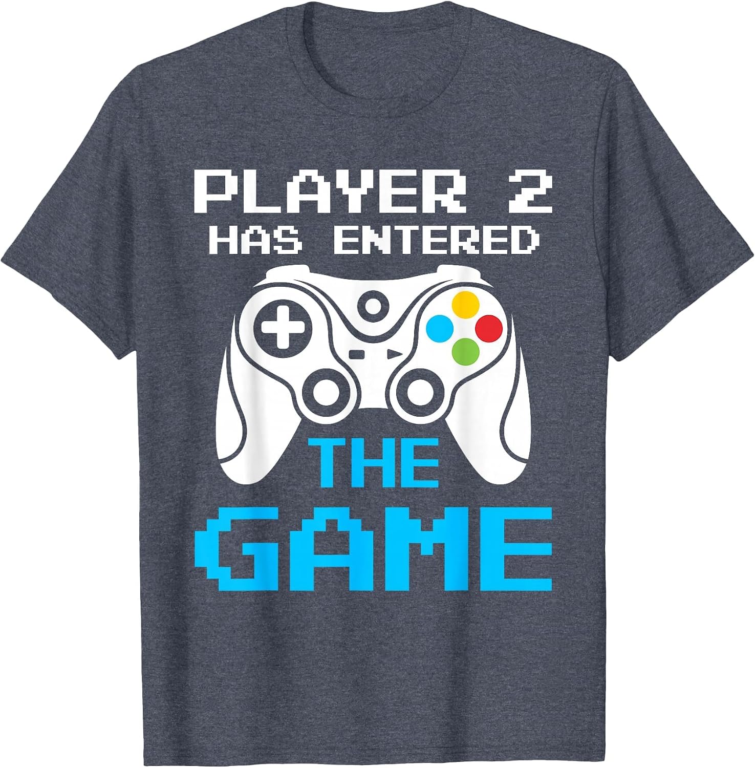 yxWD Player 2 Has Entered The Game Gamer New Baby Newborn T-Shirt image 4
