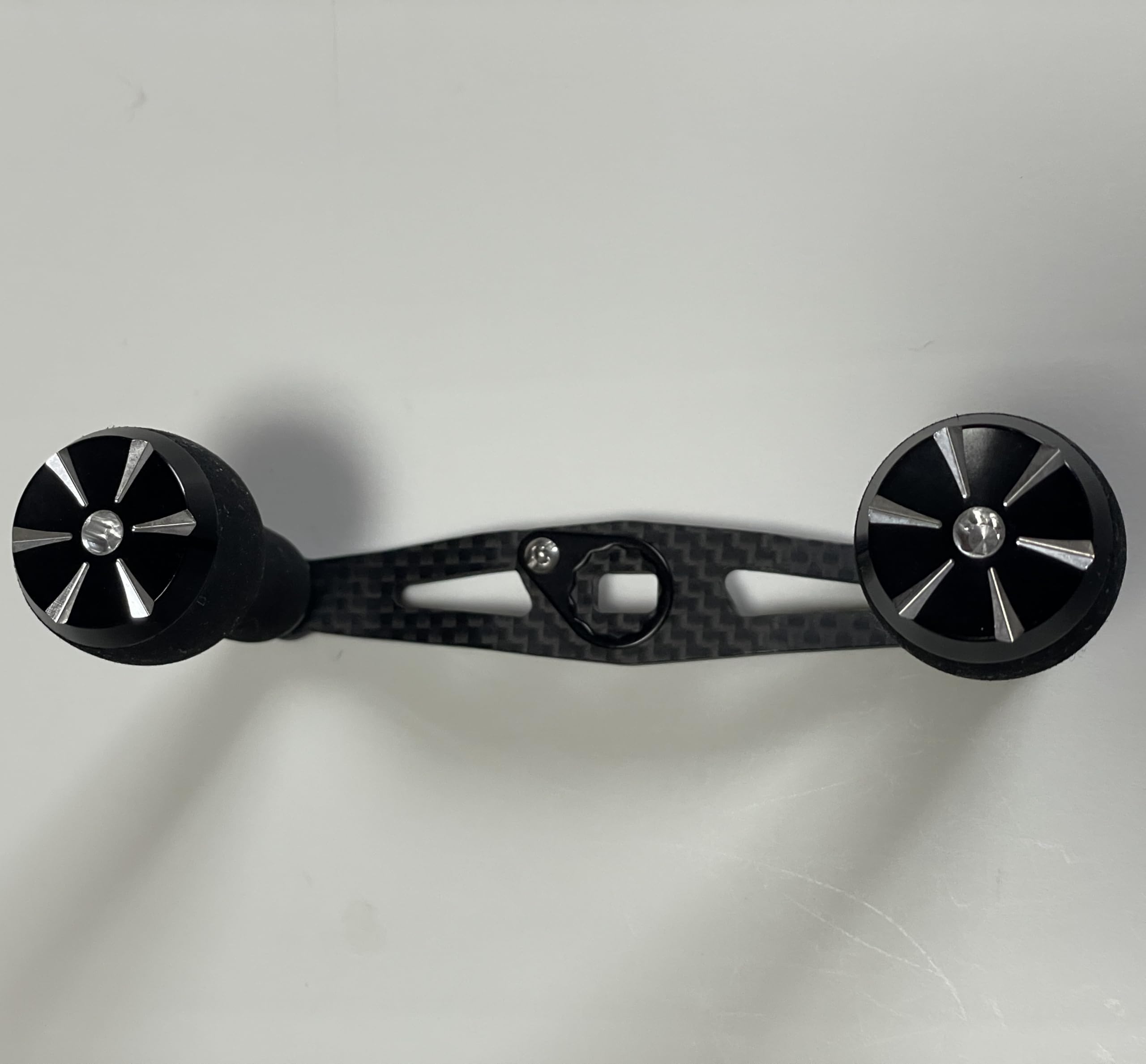 Amazon | 釣り リール ハンドル ベイトリール 95mm クランク カーボン