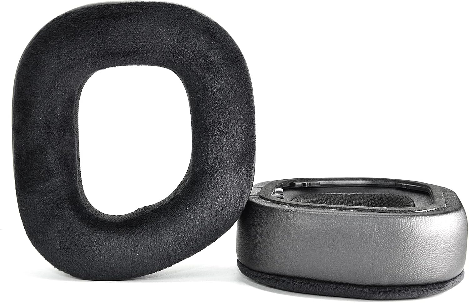 Corsair Replacement Thick Earpads for Corsair HS80 RGB Wireless Headphones (PU Leather + Velvet Earpads)