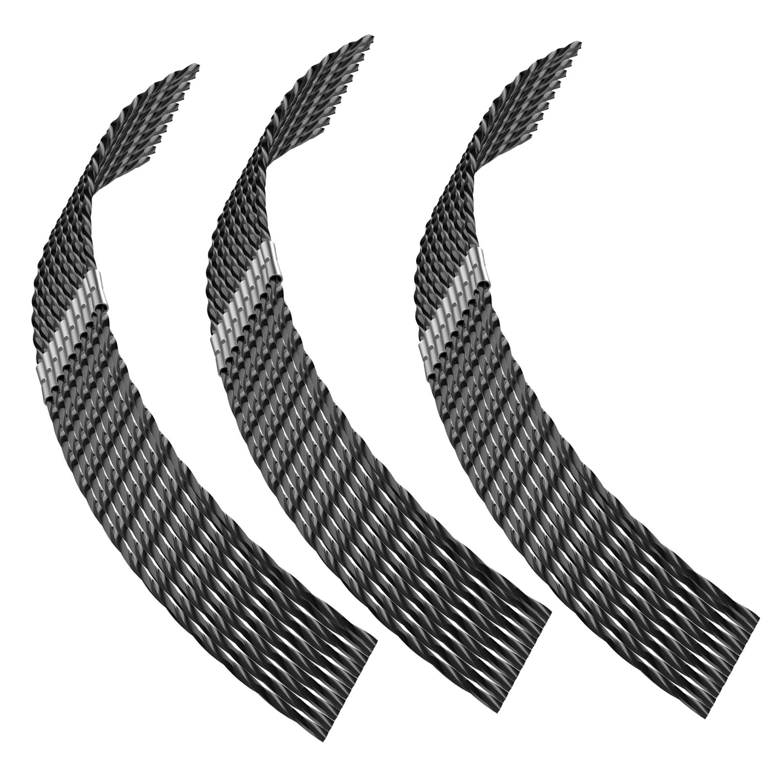 QENETY Bosch F016800431 Trimmer Line, 3.5mm x 37cm Round Strimmer Line Grass Trimmer Line, Replacement Trimmer Line for AFS 23 to 37 Brush Cutter (30PCS)