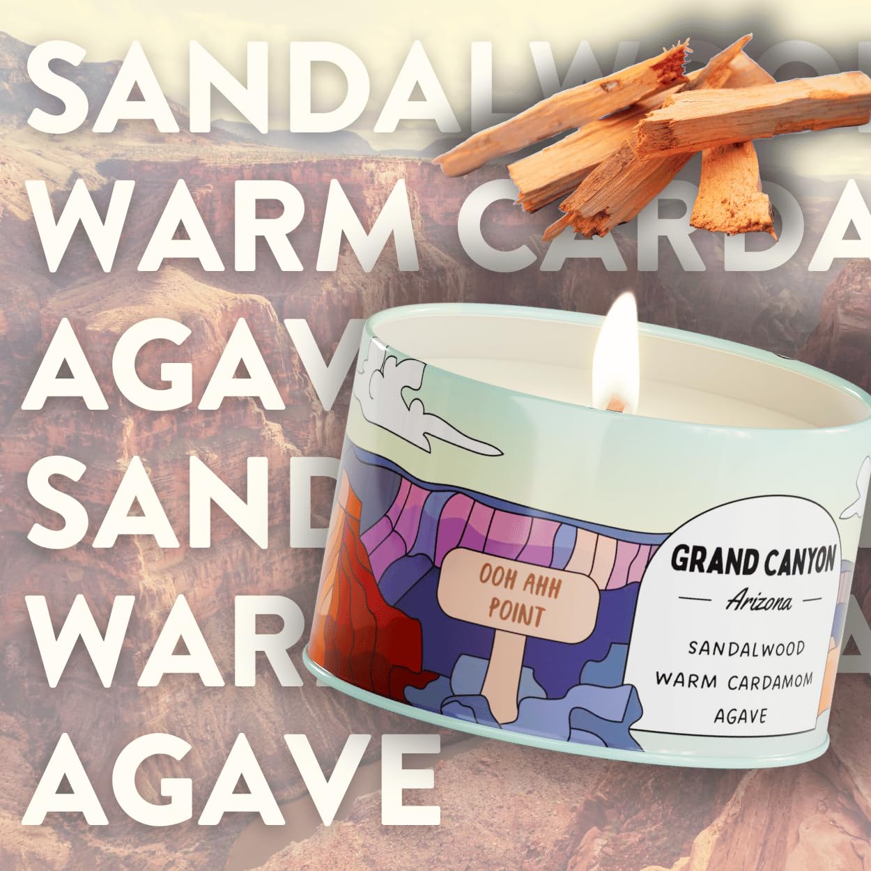 Brown 7 Day Unscented 1 Color Candle in Glass