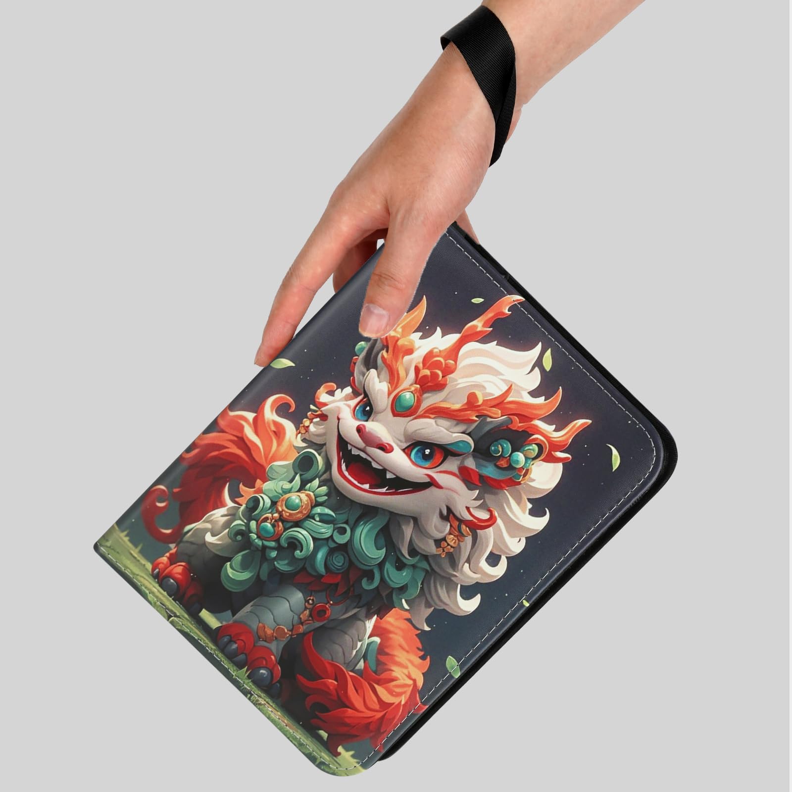 Raccoglitore per carte collezionabili con 4 tasche, 400 tasche, per collezionisti di carte collezionabili sportive, per ragazzi e ragazze, giocattoli, idea regalo, verde