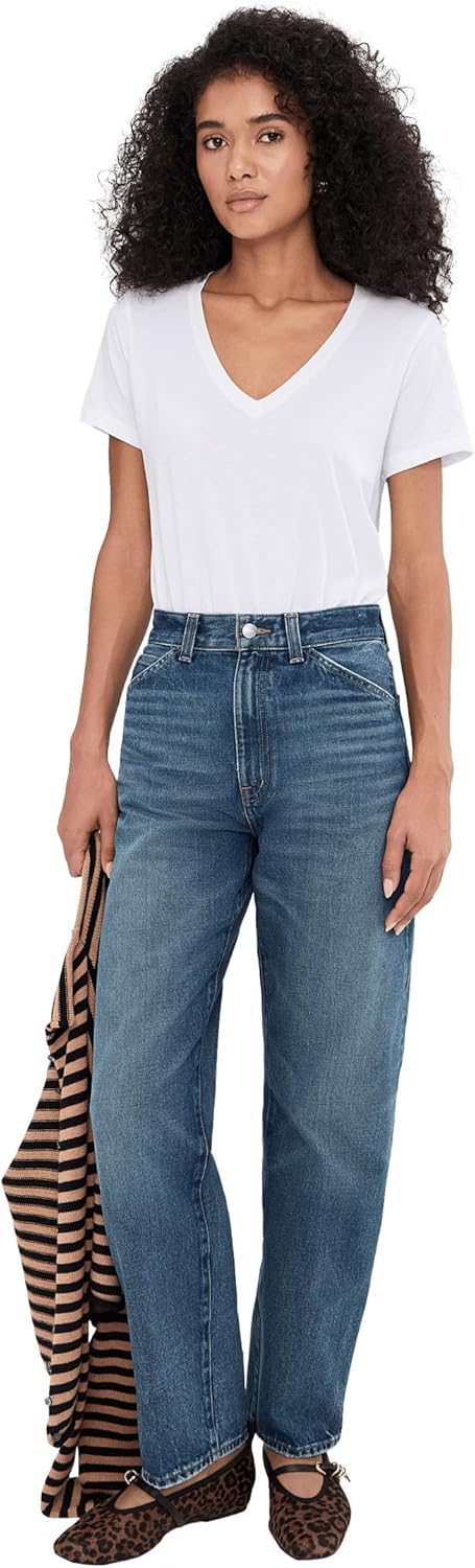 Madewell Womens Balloon Jean in Greendale Wash