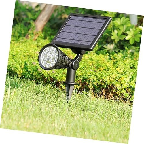 Miniatura 8 de 4 estacas de luces solares para jardín, estacas de césped al aire libre, estacas de tierra para luces de paisaje, estacas de tierra para jardín,