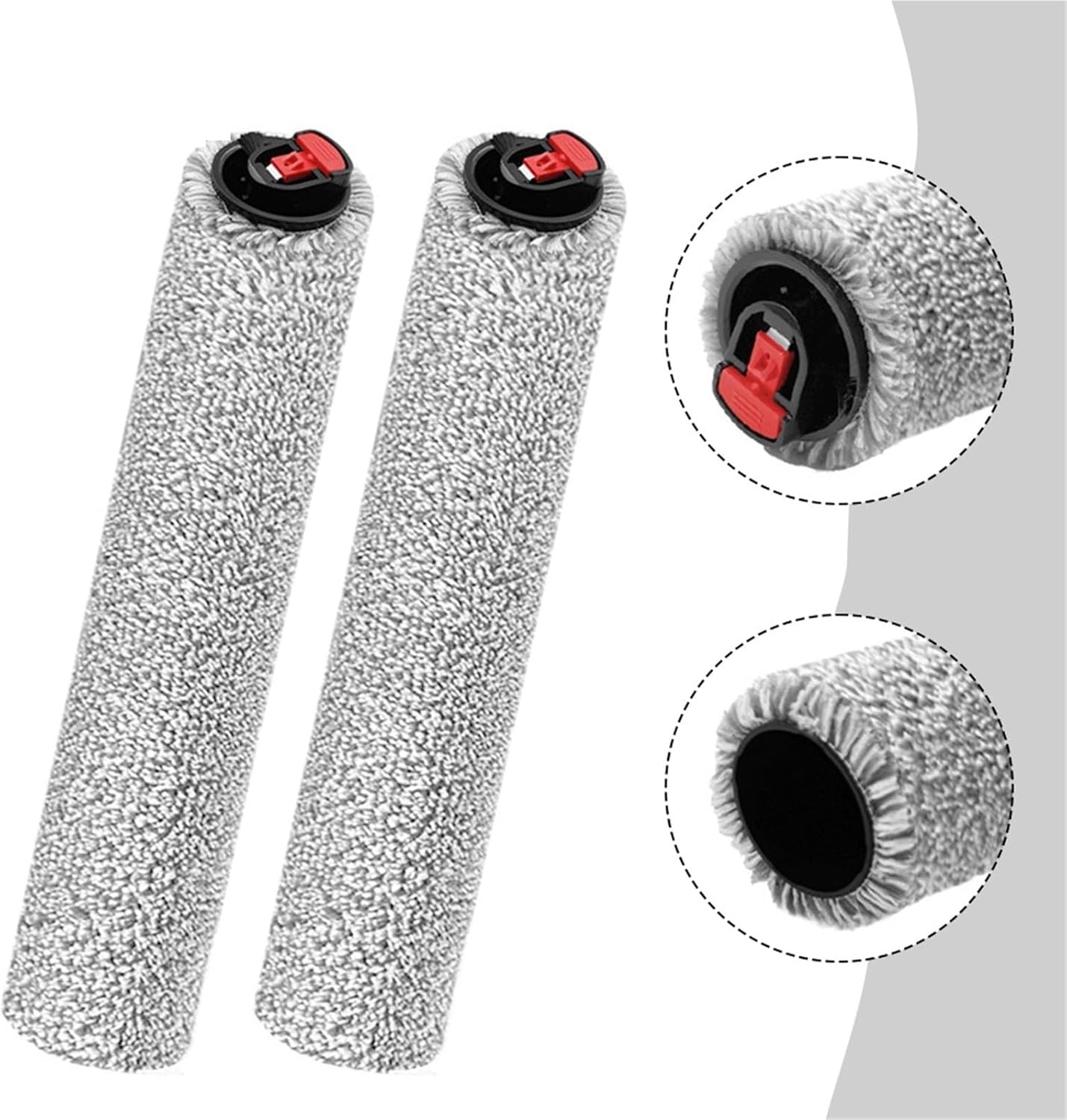 Compatible for Eufy for Omni E25 / E28,Advanced Debris Capture Tools, Lint Rollers, Household Rolling Cleaner Accessories Fittings(2pcs)