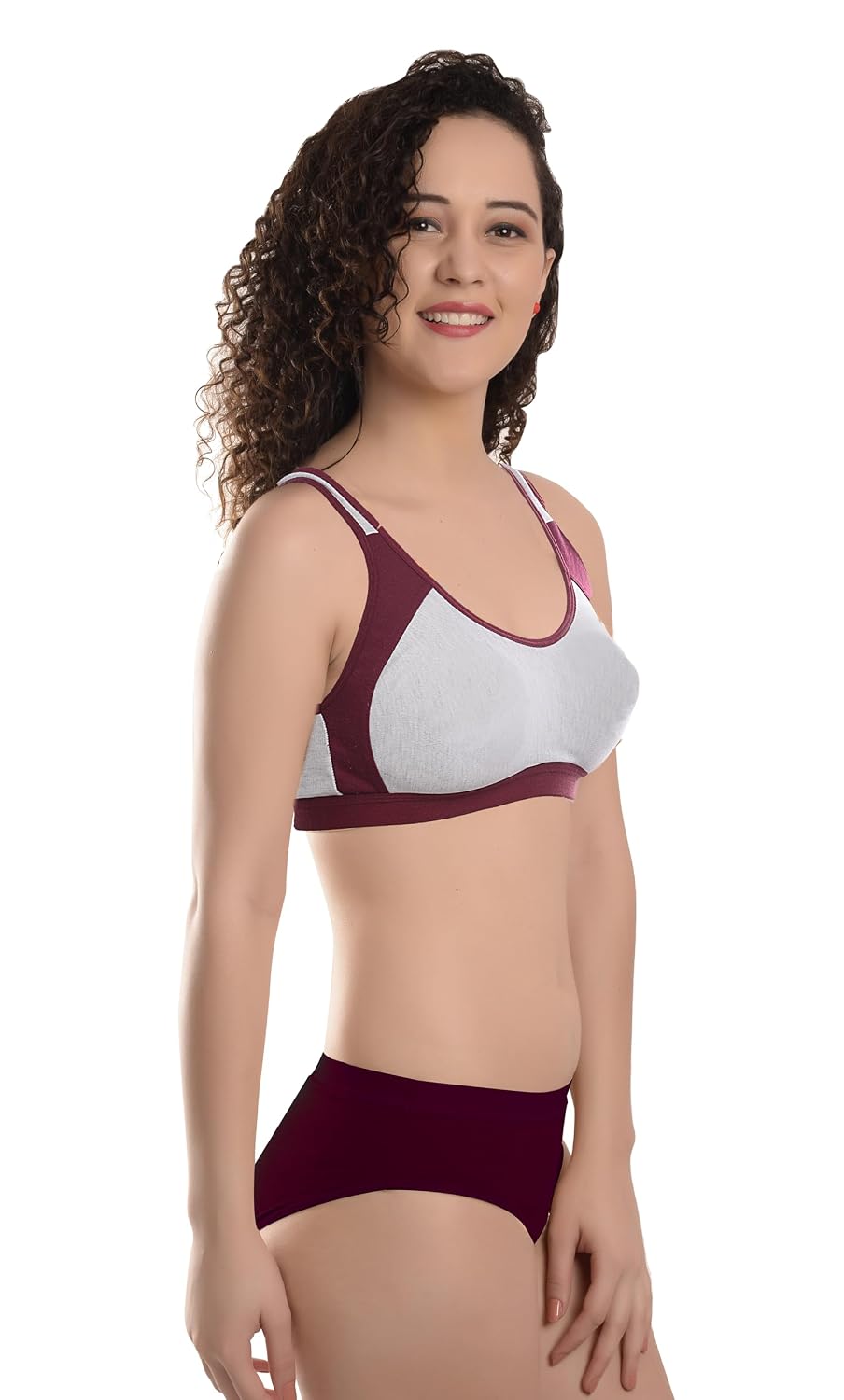 SOFTSWAY Women’s Non-Padded Sports Bra & Panty Combo | Supportive, Moisture-Wicking Activewear Set | Soft Polly Cotton Fab... - Review, Price and Buying Guide