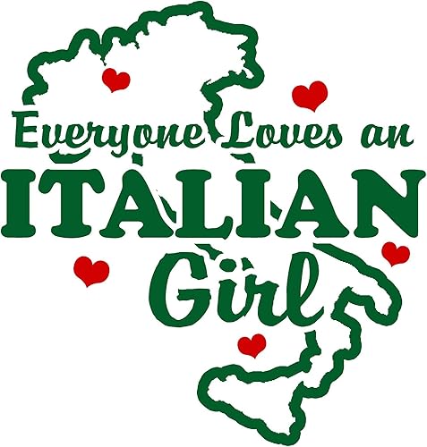Miniatura 2 de CafePress Everyone Loves an Italian Girl Bumper Sticker