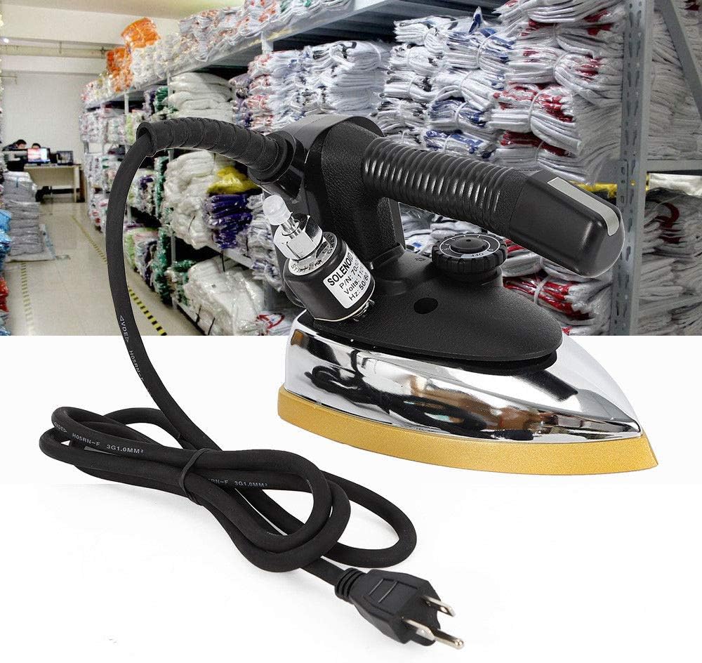 Amazon.com: Plancha eléctrica industrial de vapor, 110 V 1000 W, sistema  industrial de gravedad, plancha eléctrica de vapor, máquina de planchado  industrial de vapor + botella de agua (EE. UU.) : Hogar y Cocina
