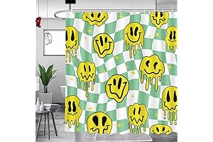 MEHOFOND Hippie Shower Curtain: Groovy Vibes for Your Bathroom