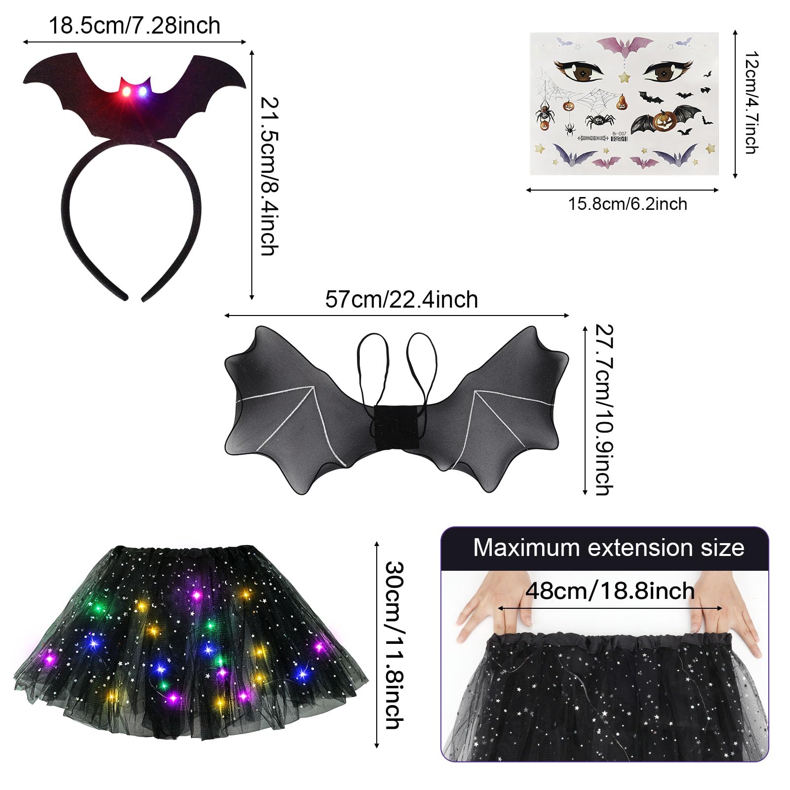 Aitsite Batgirl Costume Girls - Image 2
