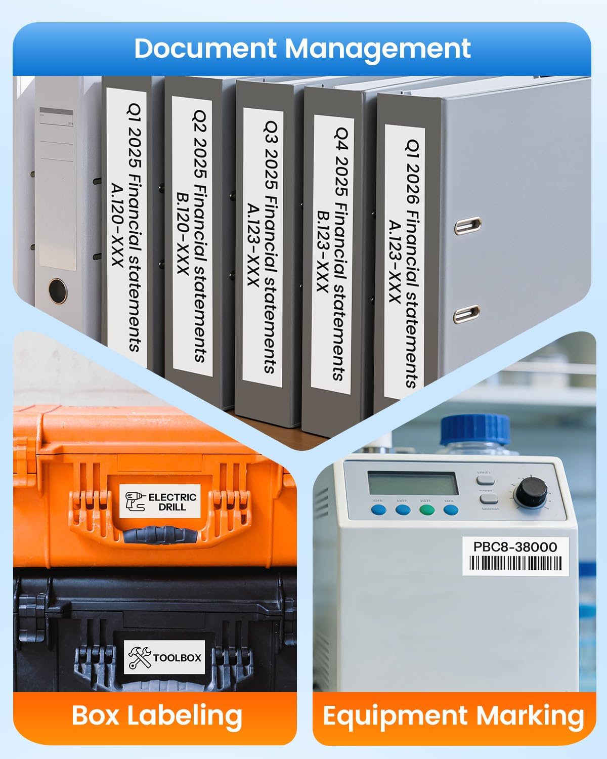 TZe-251 TZe251 Replacement for Brother P Touch Label Maker Tape 24mm TZe TZ Tape 24mm 0.94 Inch Laminated White, Compatible with Brother PT-D600 PT-D610BT PT-P700 PT-P710BT PT-P910BT, 1 Inch, 5-Pack