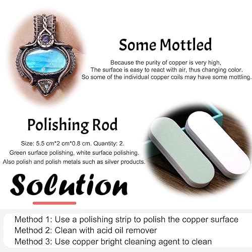 Miniatura 6 de 99.9% alambre de cobre suave, calibre 16, diámetro 0.051 pulgadas (0.051 in), 160 pies  48.7 M, 20 onzas, carrete de alambre de cobre puro con mini