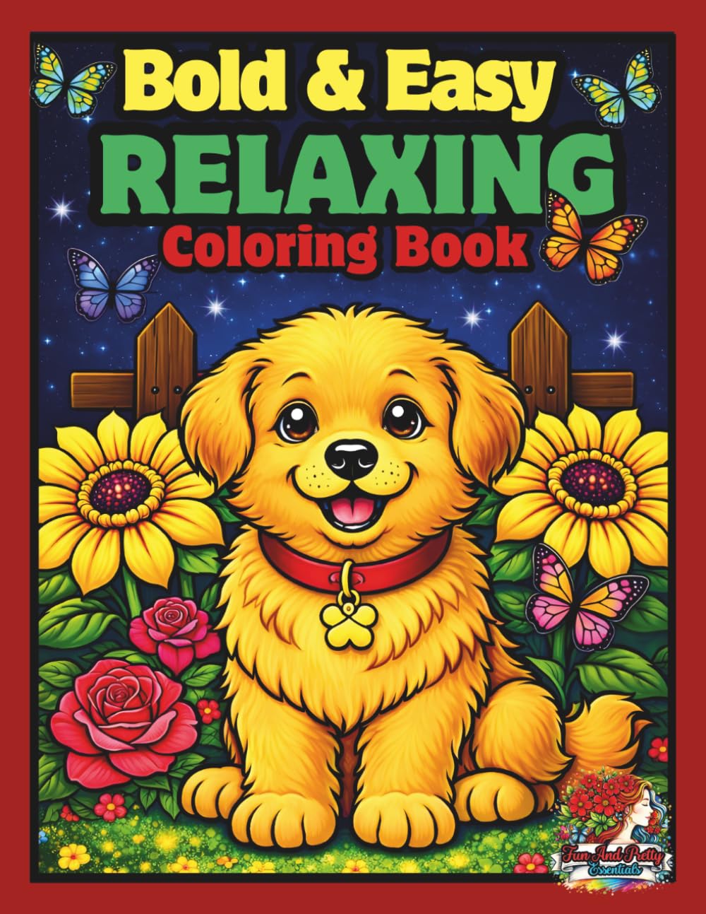 Coloring Book for Adults and Seniors with Dementia and Alzheimer’s: Bold and Easy Large Print Coloring Pages Featuring Animals, Flowers and Birds with ... and Seniors with Dementia and Alzheimer’s)