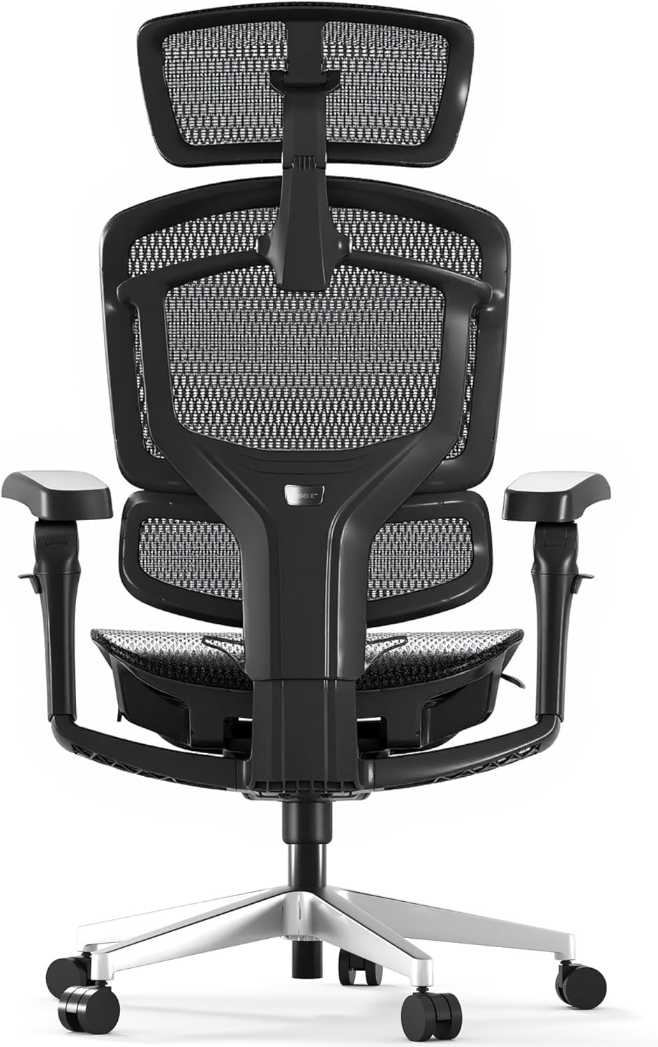 FLEXISPOT ErgoX-PRO Ergonomic Office Chair with Footrest Black – AeroWeave 5.0 Mesh Seat, 5D Lumbar, 7D Armrests, 4D Headrest, 551LBS Capacity – Office, Gaming, Home - Image 13