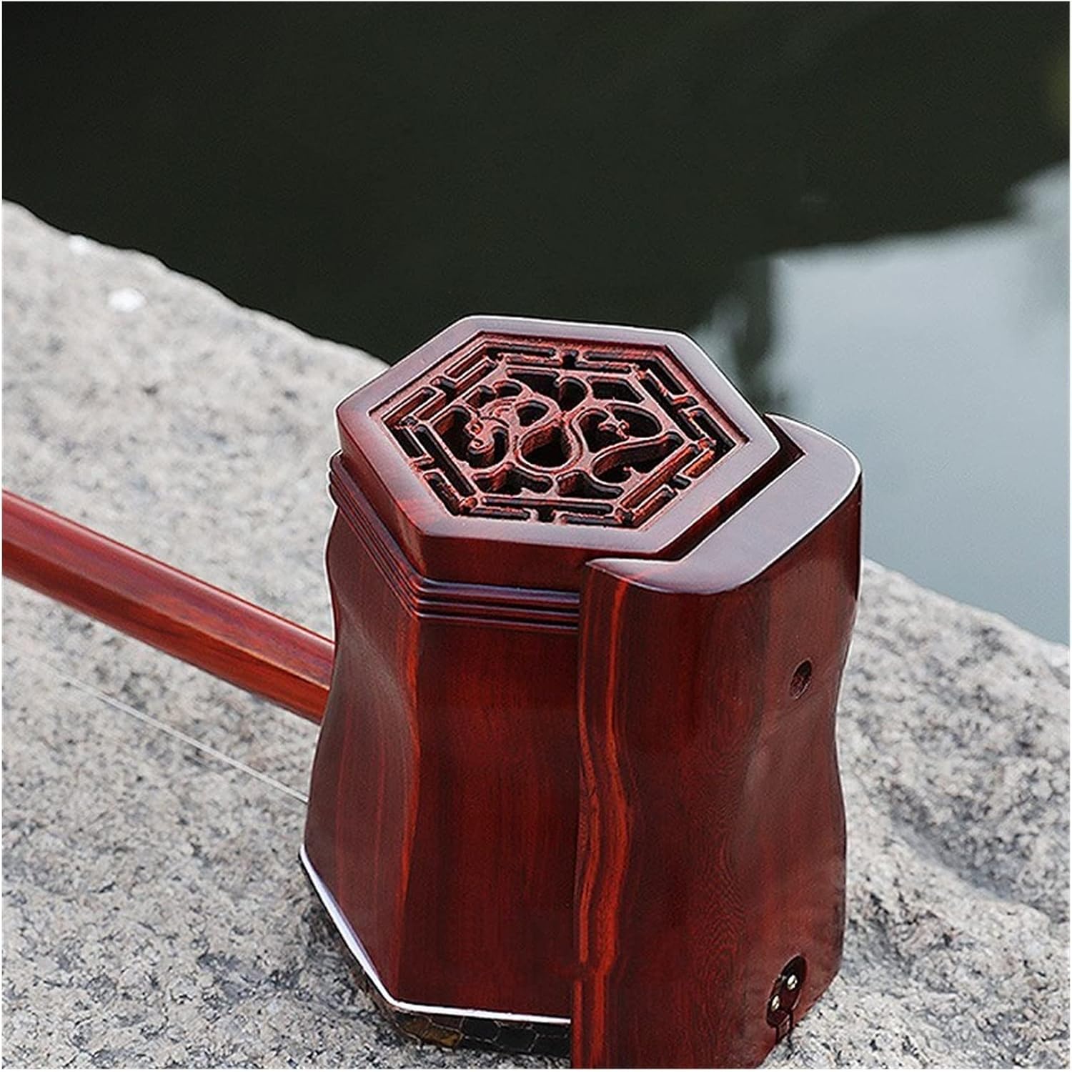 Zuzu Rosewood Erhu Hu Qinプロフェッショナルパフォーマンスフル