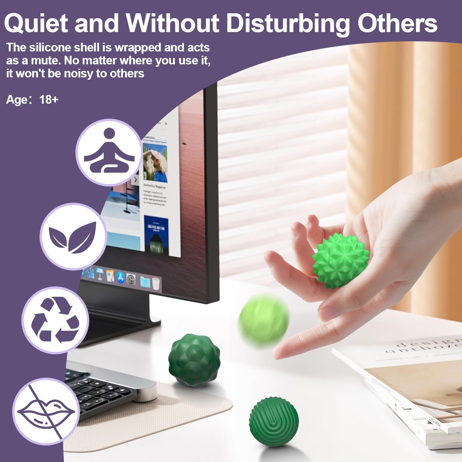 Stress Ball Spielzeug Farbwechsel Sensory Squeeze für Bälle Kunststoff Stofftier