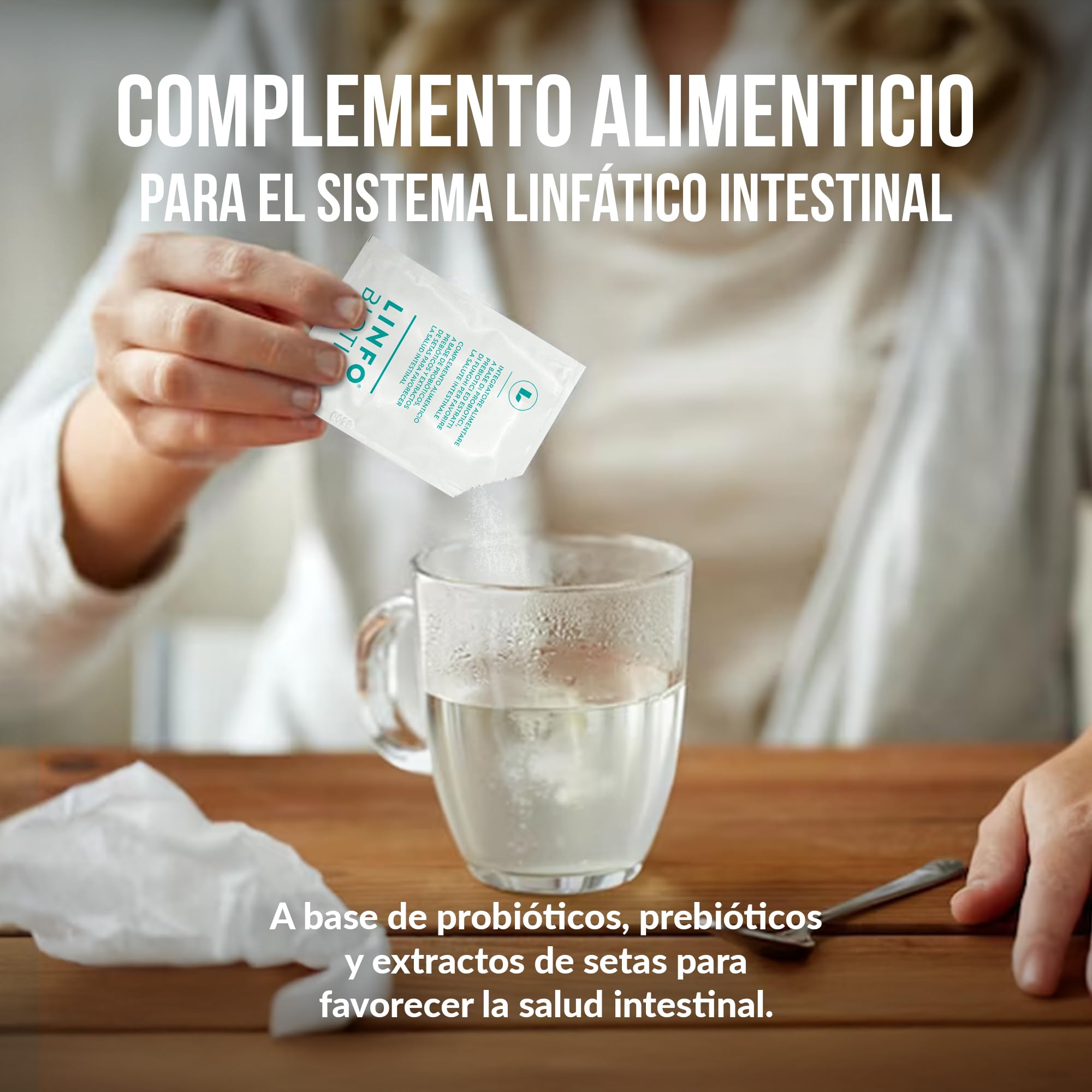 Linfobiotic - integratore alimentare formulato per supportare l'equilibrio del microbiota intestinale - 30 bustine