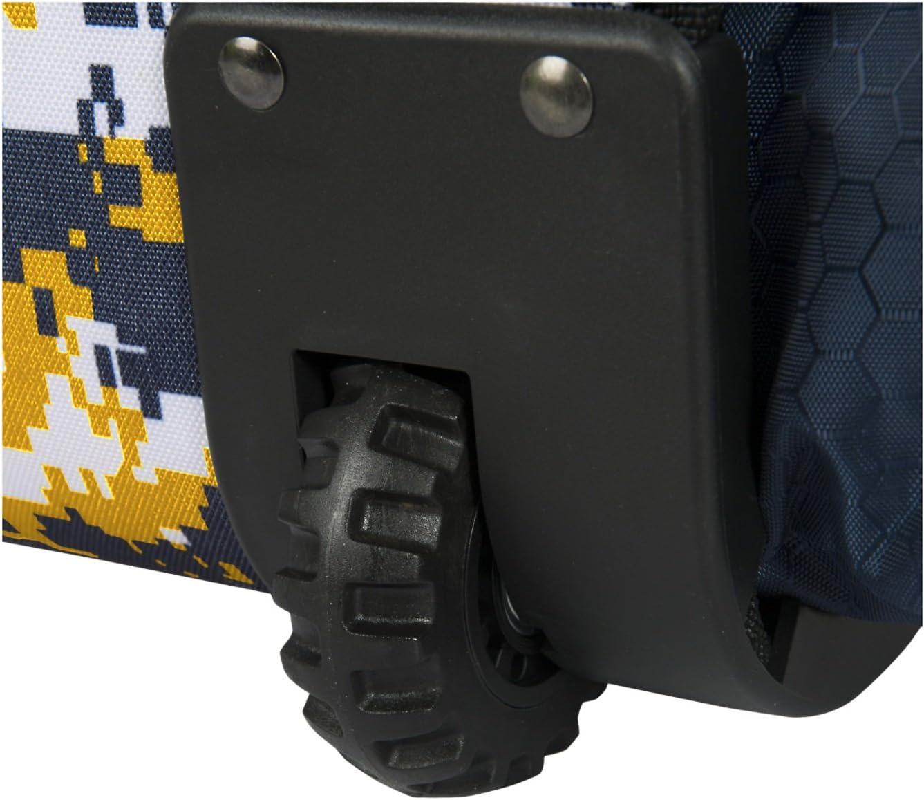 Boombah Rolling Superpack Baseball / Softball Gear Bag - 23-1/2" x 13-1/2" x 9-1/2" - Camo Series 20 Colors - Telescopic Handle and Holds 4 Bats - Wheeled Version