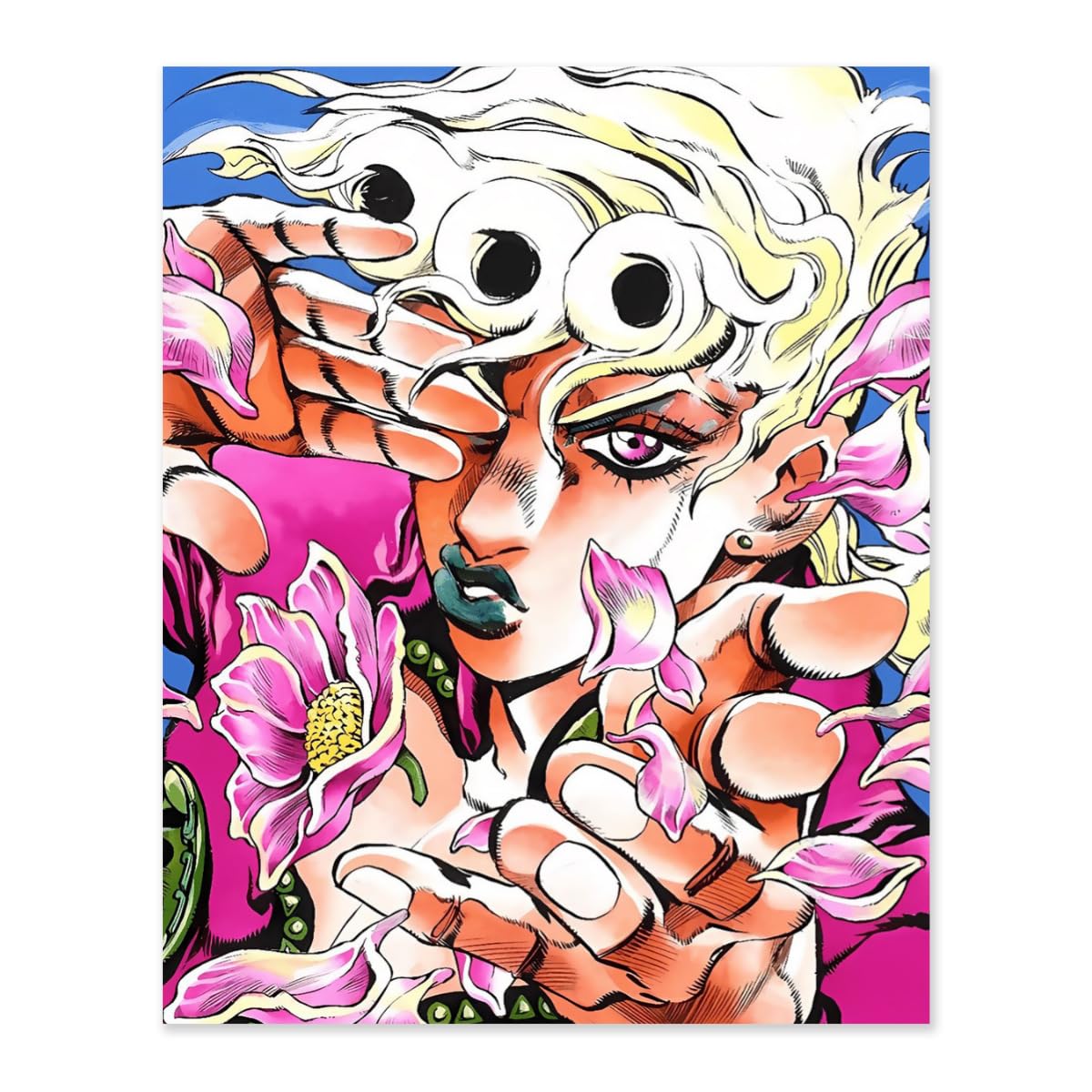 Amazon.co.jp: デジタル油絵 ジョジョの奇妙な冒険 数字油絵 手塗り
